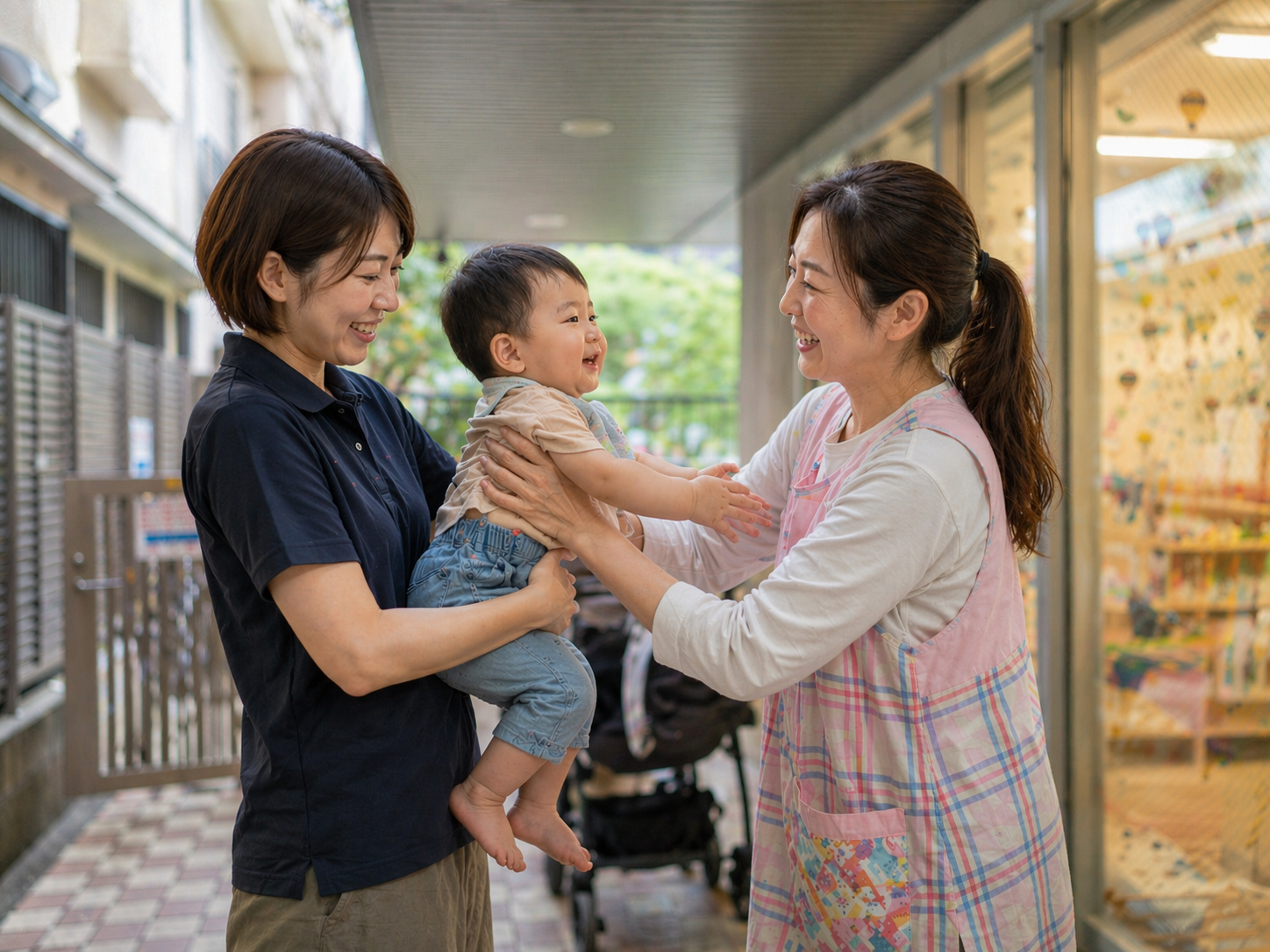 院内託児所の様子